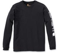 Carhartt Camiseta señora Workwear Logo L/S Negra XS