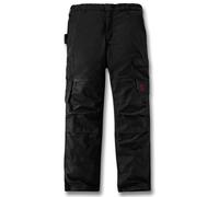 Carhartt Canvas Boise Multi-Cargo Dungaree Pantalones, negro, Talla 32/30