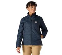 Carhartt Chaqueta de mujer Rain Defender Relaxed Fit Lightweight aislada Gilliam Jacket, azul marino, S