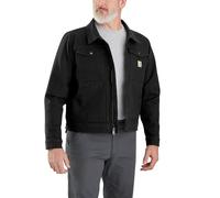 Carhartt Chaqueta de pato Rugged Flex de ajuste relajado para hombre, Negro -, XX-Large