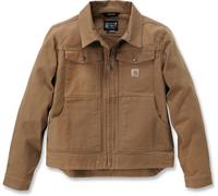 Carhartt Duck Relaxed-Fit, chaqueta textil S male Marrón