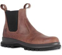 Carhartt Carter - Bota Chelsea de seguridad S3, tecnología Rugged Flex Para Hombre, Marrón oscuro, 41