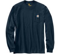 Carhartt Dearborn Loose Camisa Longsleeve, azul oscuro, Talla M