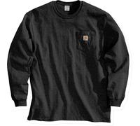 Carhartt Dearborn Loose Camisa Longsleeve, negro, Talla XL