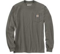 Carhartt Dearborn Loose Camisa Longsleeve, oliva/verde, Talla M