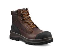 Carhartt Detroit - Bota de seguridad S3, 15,2 cm, tecnología Rugged Flex Para Hombre, Marrón oscuro, 43