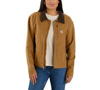 Carhartt Detroit - Chaqueta de trabajo para mujer, marrón, L