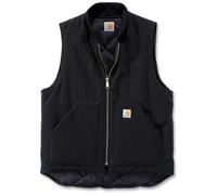 Carhartt Duck Arctic Quilt Lined Chaleco, negro, Talla 3XL