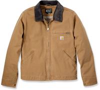 Carhartt Duck Detroit Rugged Flex Detroit, chaqueta textil L male Marrón Claro/Negro