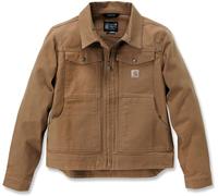 Carhartt Duck Relaxed-Fit, chaqueta textil XL male Marrón