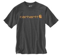 Carhartt EMEA Core Logo Workwear Short Sleeve Camiseta, gris oscuro, Talla L