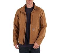 Carhartt Flame-Resistant Full Swing Quick Duck Jacket Ropa de Abrigo, Marrón, Large para Hombre