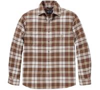 Carhartt - Flannel L/S Plaid Shirt - Camisa XL carhartt brown