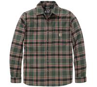 Carhartt Hamilton Relaxed LS Plaid Camisa, verde/rojo/negro, Talla 2XL