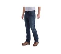 Carhartt, Hombre, Vaquero De Corte Recto Y Pernera Cónica, 5 Bolsillos, Con Tecnología Rugged Flex®, Azul Superior, W31 / L34