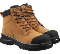 Carhartt Detroit 6" S3 Zip Boot, Barco de seguridad, Hombre, Amarillo Trigo, 41 EU Ancho