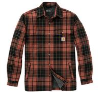 Carhartt Hubbard Plaid Shirt Chaqueta, rojo/negro, Talla M