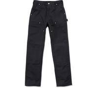 Carhartt Iconic B01 Firm Duck Double-Front Dungaree Jadeo, negro, Talla 34/34