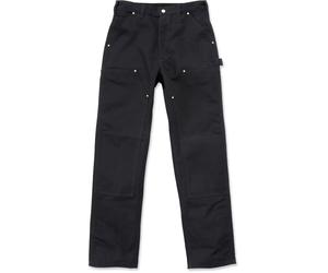 Carhartt Iconic B01 Firm Duck Double-Front Dungaree Jadeo, negro, Talla 36/30