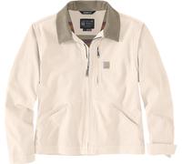 Carhartt Iconic Crawford Detroit Chaqueta de mujer, Nata, Talla M