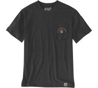 Carhartt Irvine Relaxed Work Camiseta, negro, Talla L