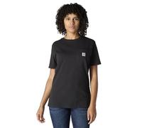 Carhartt Iconic Wk87 Short Sleeve T-shirt Negro S Mujer