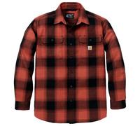 Carhartt - L/S Plaid Shirt - Camisa XL homestead red