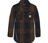 Carhartt Ladies Loose Fit Twill Plaid Shirt 107136 M