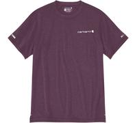 Carhartt Lightweight Durable Relaxed Fit Camiseta, morado, Talla M