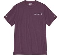 Carhartt Lightweight Durable Relaxed Fit Camiseta, morado, Talla S