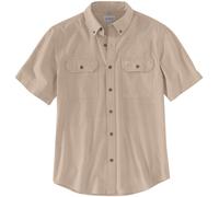 Carhartt Loose Fit Midweight Chambray Camisa de manga corta, Arena, Talla XL