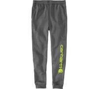 Carhartt Midweight Tapered Graphic Pantalón de chándal, gris, Talla M