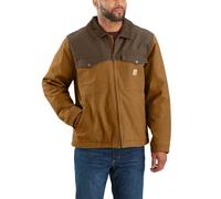 Carhartt Montana Rugged Flex® Duck 106432 - Camiseta de ajuste relajado para hombre, talla M y regular, color marrón Carhartt y café, Carhartt Marrón/café, Medium