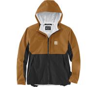 Carhartt Monterey Chaqueta de lluvia, marrón/negro, Talla S