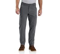 Carhartt Workwear Pantalón cargo para hombre Rugged Flex Rigby Relaxed Fit lona Shadow W30/L32