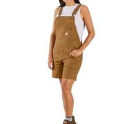 Carhartt Pantalón corto de lona Rugged Flex de ajuste relajado para mujer