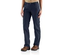 Carhartt Rugged Professional Work Pantalones de mujer, azul oscuro, Talla 6