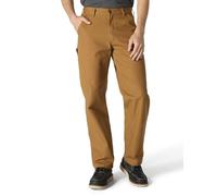 Carhartt Pantalón Dungaree de Trabajo con Pato Lavado para Hombre - Marrón - 36W x 32L