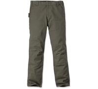 Carhartt Pantalón Slim Fit Doble Delantero, oliva, Talla 32