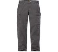 Carhartt Pantalón cargo de trabajo Rugged Flex en lona ,Relaxed Fit Para Hombre, Azul Shadow, W34/L32