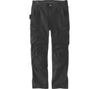 Carhartt Pantalones Steel Rugged Cargo Work Pant Negro W30-L32