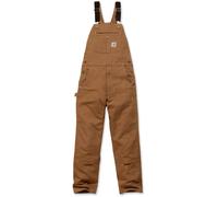 Carhartt, Hombre, Peto En Algodón De Lona, Corte Ligeramente Holgado, Marrón Carhartt®, W44 / L30