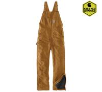 Carhartt Peto Firm Duck Insulated Bib Overall Carhartt® Marrón XL