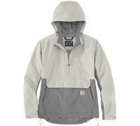 Carhartt Rain Defender Loose Fit Lightweight Packable Chaqueta de dama, gris, tamaño M para Mujer
