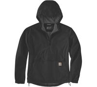 Carhartt Rain Defender Loose Fit Lightweight Packable Chaqueta, negro, Talla XL