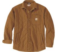 Carhartt Rain Defender Quilted Snap, camisa/chaqueta textil S male Marrón