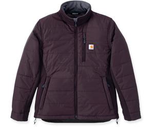 Carhartt Rain Defender Relaxed Fit Lightweight Chaqueta de señora, Rojo burdeos, Talla L