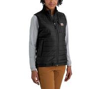 Carhartt Chaleco Gilliam Rain Defender, ligero con aislante, Relaxed Fit, Hombre, Negro, Talla S