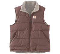 Carhartt Relaxed Midweight Utility Chaleco de dama, marrón, Talla L