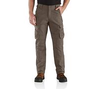 Carhartt Relaxed Straight Steel Rugged Flex™ Ripstop Double-Front Cargo Pant - Work Utility Pants Hombre